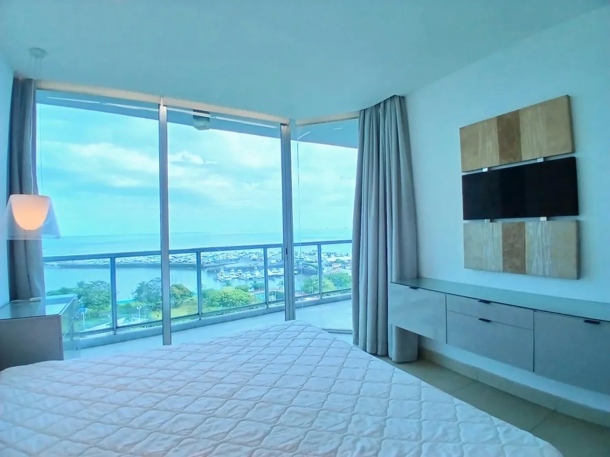 Apartamento amoblado en alquiler en Av. Balboa