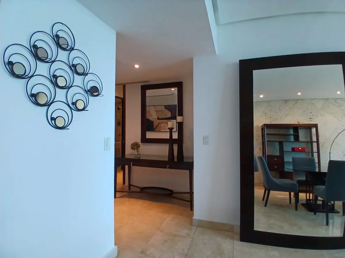 Apartamento amoblado en alquiler en Av. Balboa